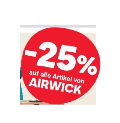 -25% auf alle Artikel von AIRWICK MPREIS