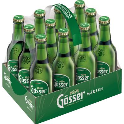 Promotion Bild von GESCHENKT*: 1 x 12ER-TRAY 0,33 L GÖSSER MÄRZEN METRO Gültig ab € 150,- (brutto) Mindesteinkaufswert