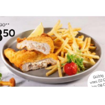 Cordon bleu "Pfifferling" je 8.50€ XXXLutz