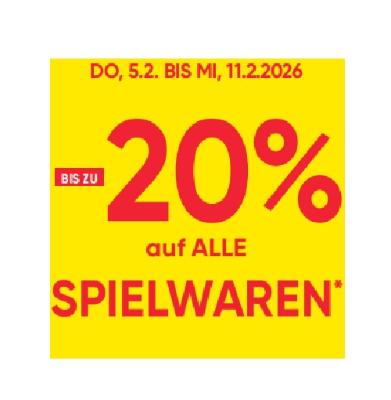 BIS ZU -20% auf ALLE SPIELWAREN Maximarkt