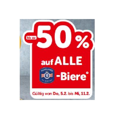 bis zu -50% auf ALLE Puntigamer-Biere INTERSPAR