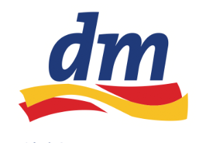 Logo von dm drogerie markt